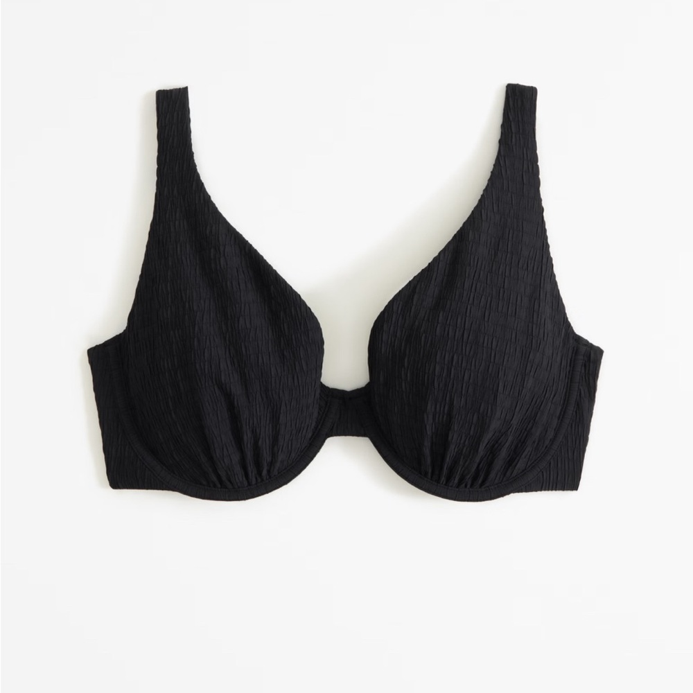 Abercrombie Curve Love High Apex Underwire Swim Top